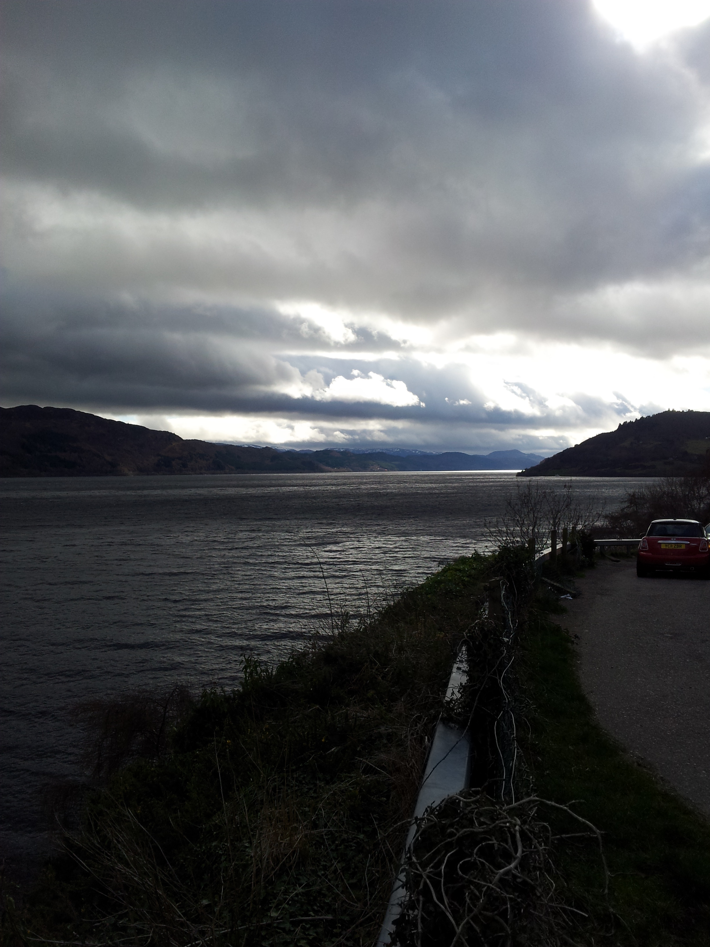 Loch Ness after Drumnadrochit.