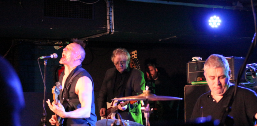 The Membranes band Leeds 3rd March 2016 The Wardrobe.